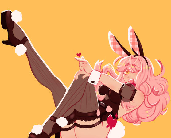 (Slightly NSFW) Bunny Girl Botan