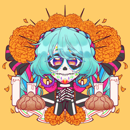 Dia de Muertos Miku