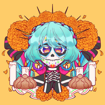 Dia de Muertos Miku