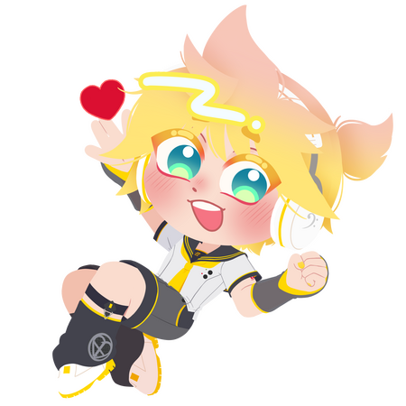 Lineless Chibi: Len