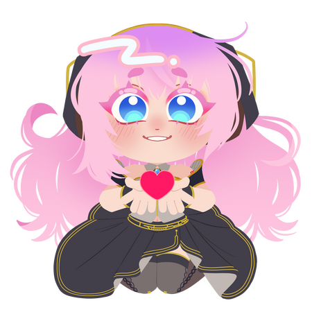 Lineless Chibi: Luka