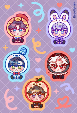 Love & Deepspace Mascots