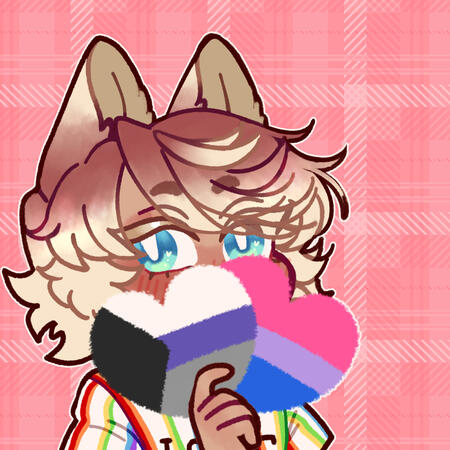 Pride Chibi Bust: OC Aiko