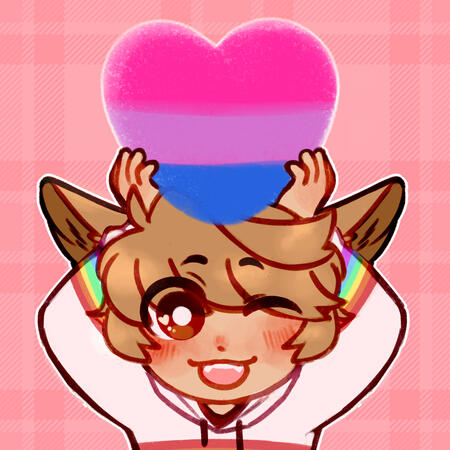 Pride Chibi Bust: OC Pepper