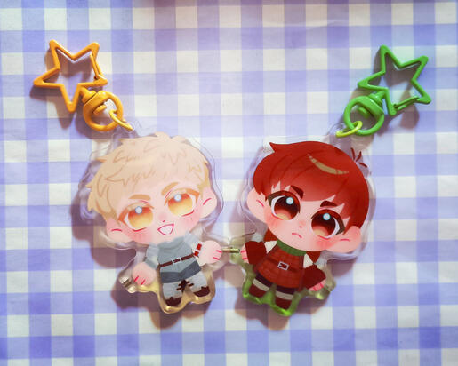 Magnetic Keychains (Dungeon Meshi)