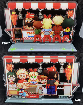 Dungeon Meshi Standee with Lights