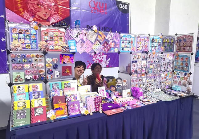 Yume Con-April 2024-CDMX (ft. Potluck Artquelarre members Devilmiau and K.Yuu)