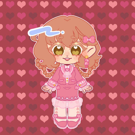 OC Serena: Valentine's Outfit